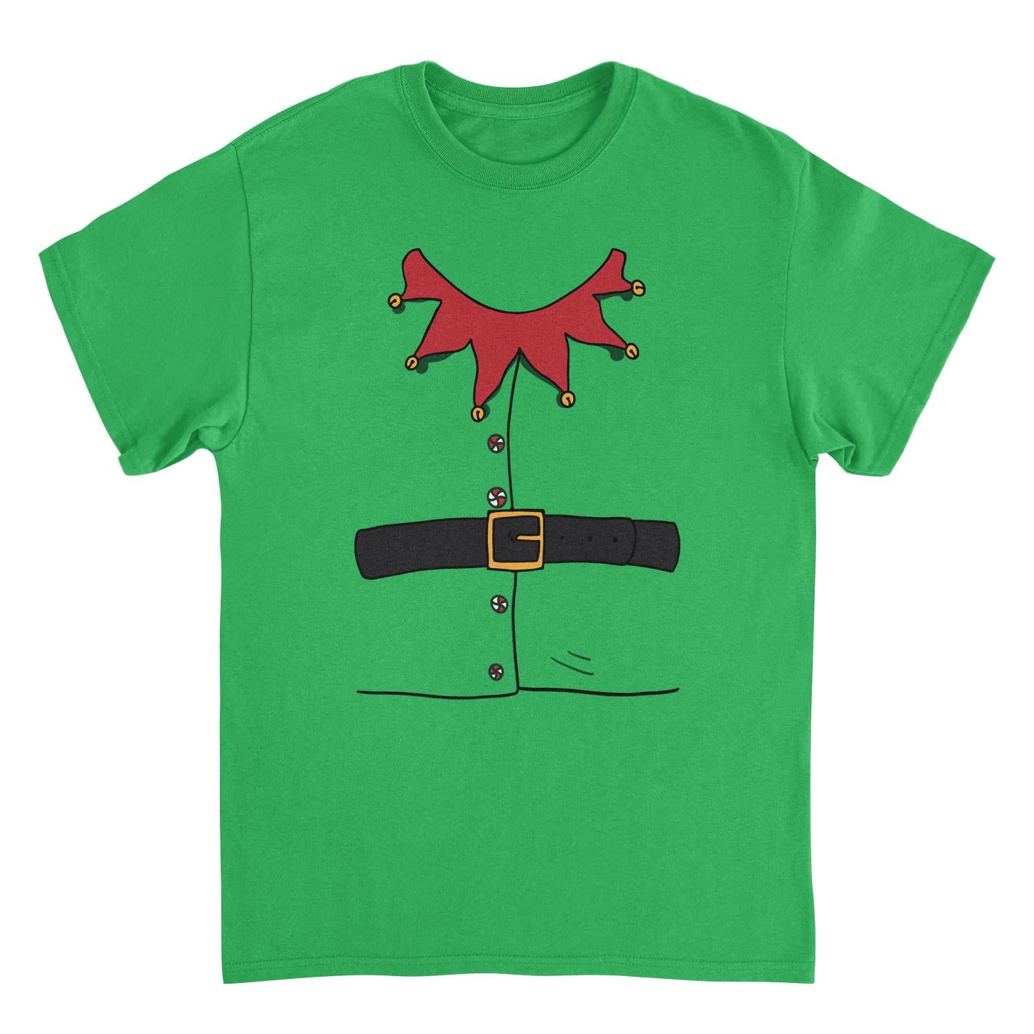Christmas Mens T Shirt - Elf Suit
