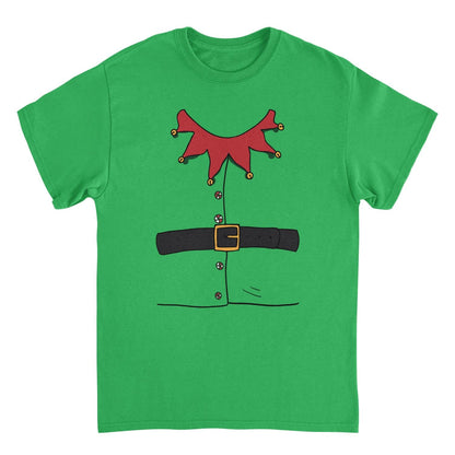Christmas Mens T Shirt - Elf Suit