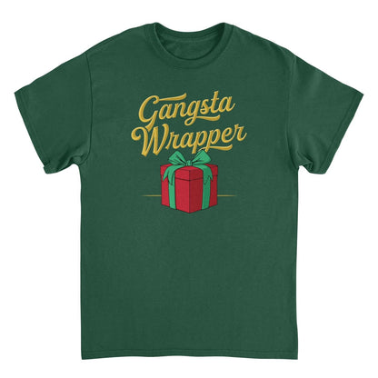 Christmas Mens T Shirt - Gangsta Wrapper