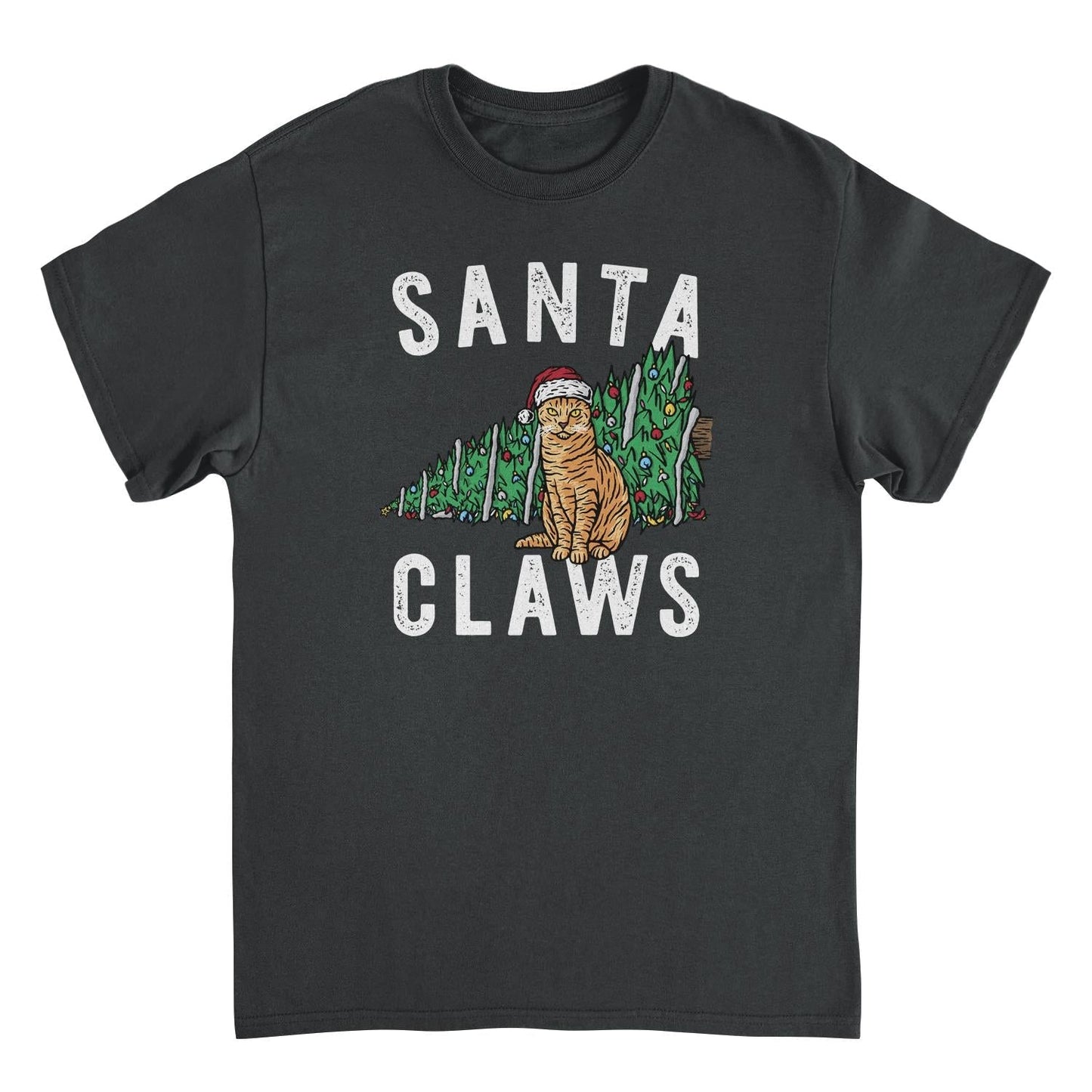 Christmas Mens T Shirt - Santa Claws