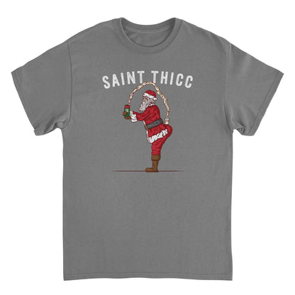 Christmas Mens T Shirt - Saint Thicc