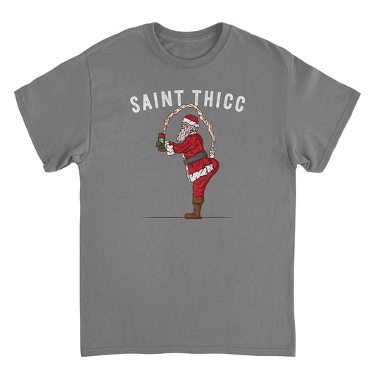 Christmas Mens T Shirt - Saint Thicc