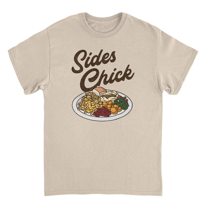 Thanksgiving Mens T Shirt - Sides Chick