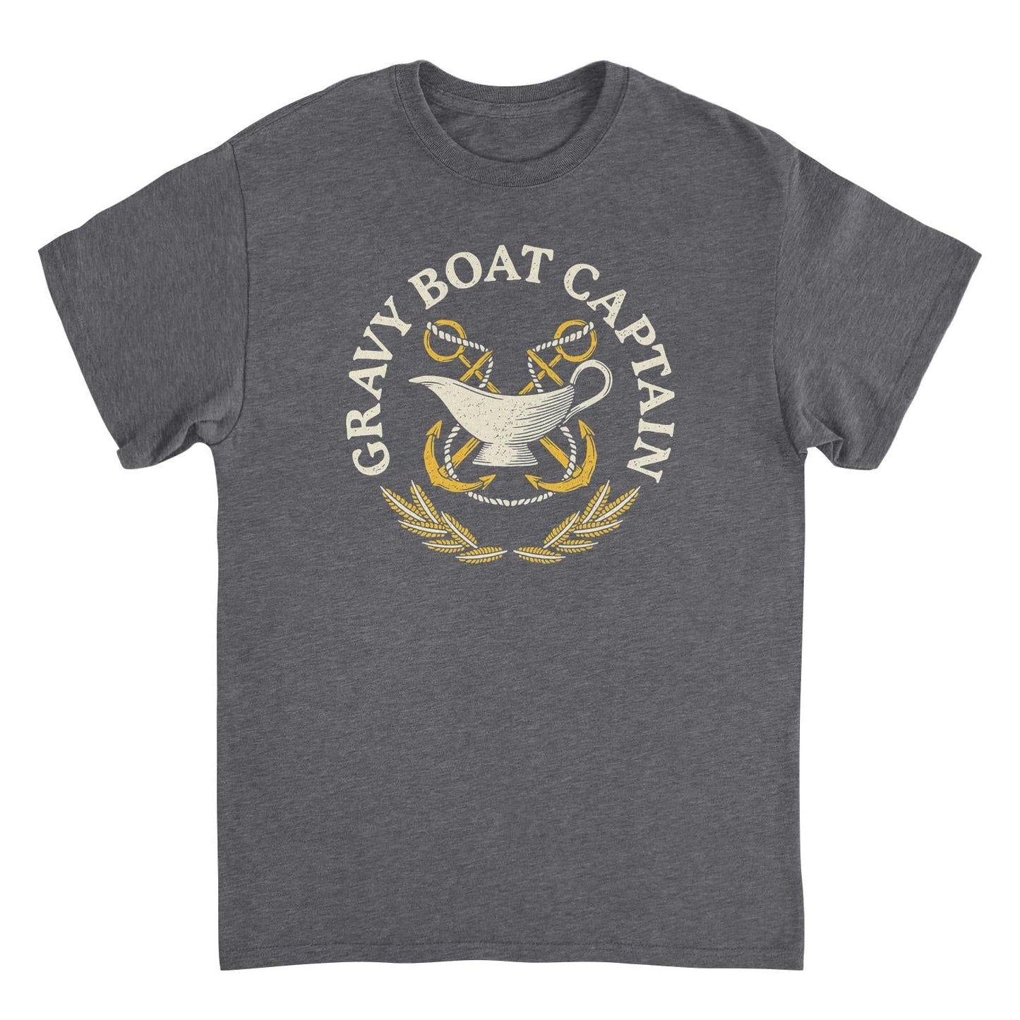 Thanksgiving Mens T Shirt - Gravy Boat Captain