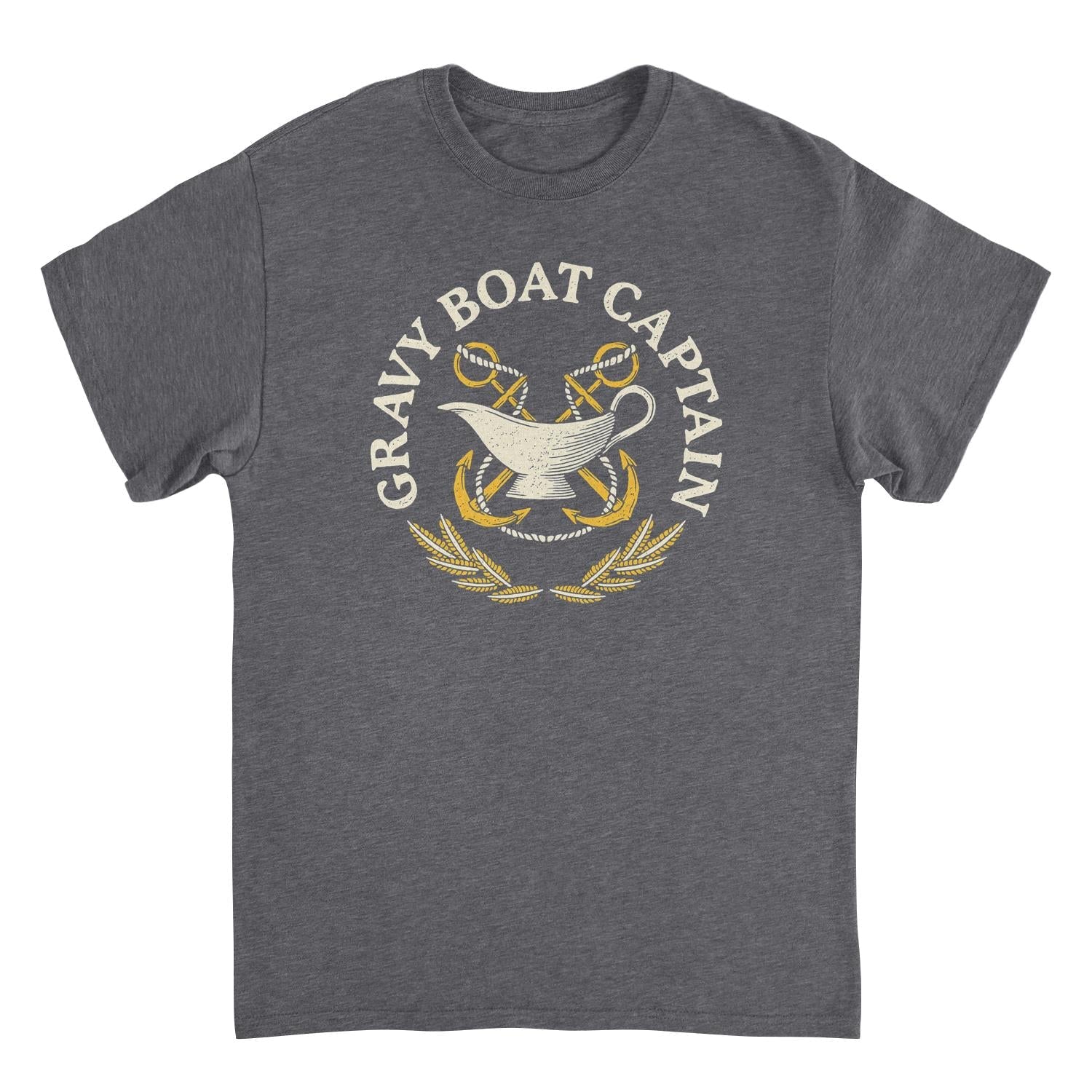 Thanksgiving Mens T Shirt - Gravy Boat Captain