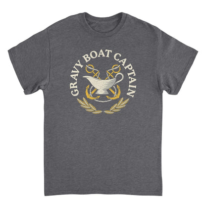 Thanksgiving Mens T Shirt - Gravy Boat Captain
