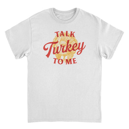 Thanksgiving Mens T Shirt - Talk Turkey to Me
