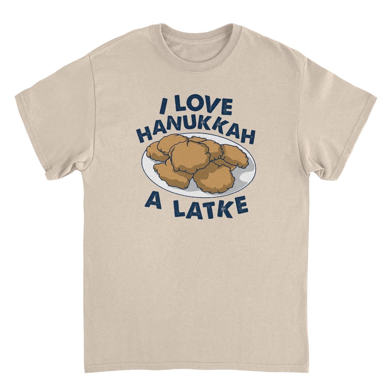 Hanukkah Mens T Shirt - I Love Hanukkah A