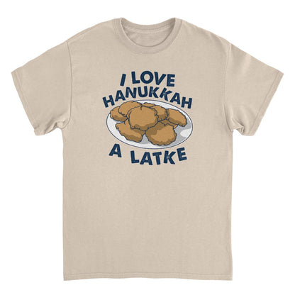 Hanukkah Mens T Shirt - I Love Hanukkah A