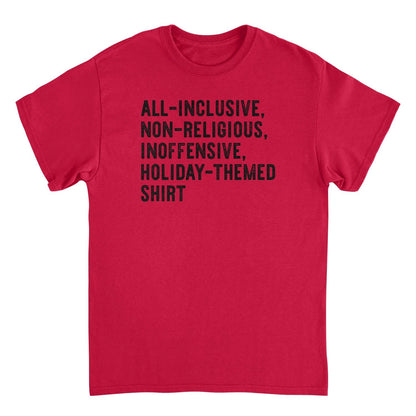 All Mens T Shirt - All Inclusive Holiday Themed