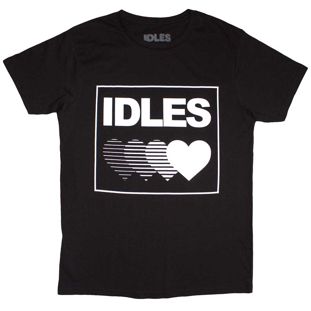 IDLES Gradient Heart Mens T Shirt