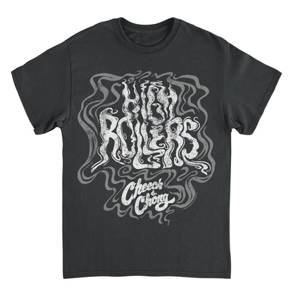 Cheech & Chong High Rollers Smoke Style Mens T Shirt Black