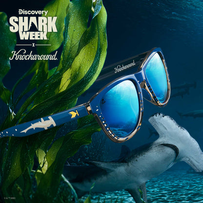 Shark Week Premiums Sport 2026 Officially Licensed Knockaround Sunglasses