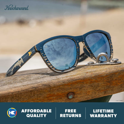 Shark Week Premiums Sport 2026 Officially Licensed Knockaround Sunglasses