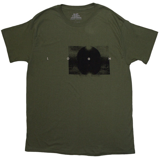 Imagine Dragons Loom Dark Circle Mens T Shirt