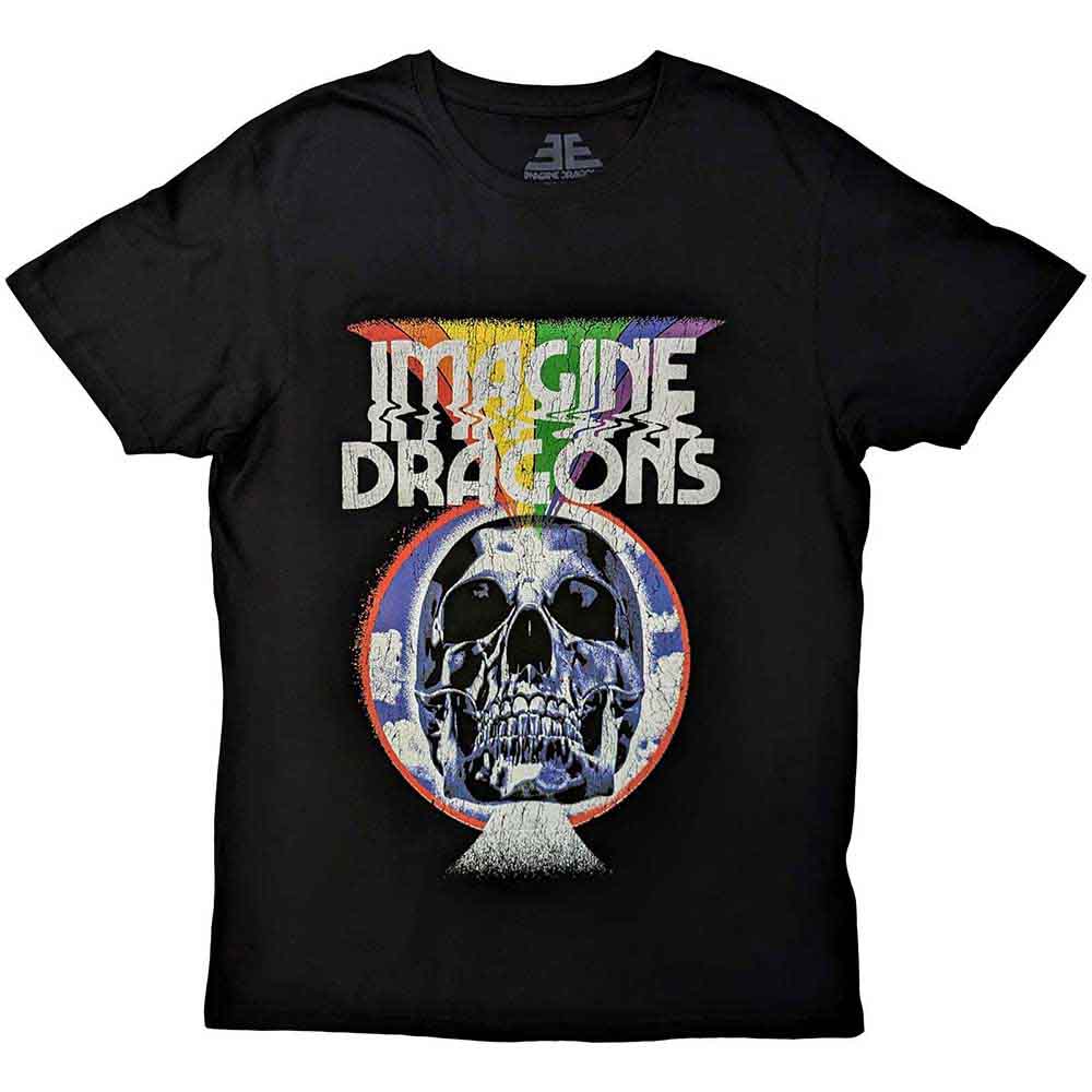 Imagine Dragons Skull Mens T Shirt