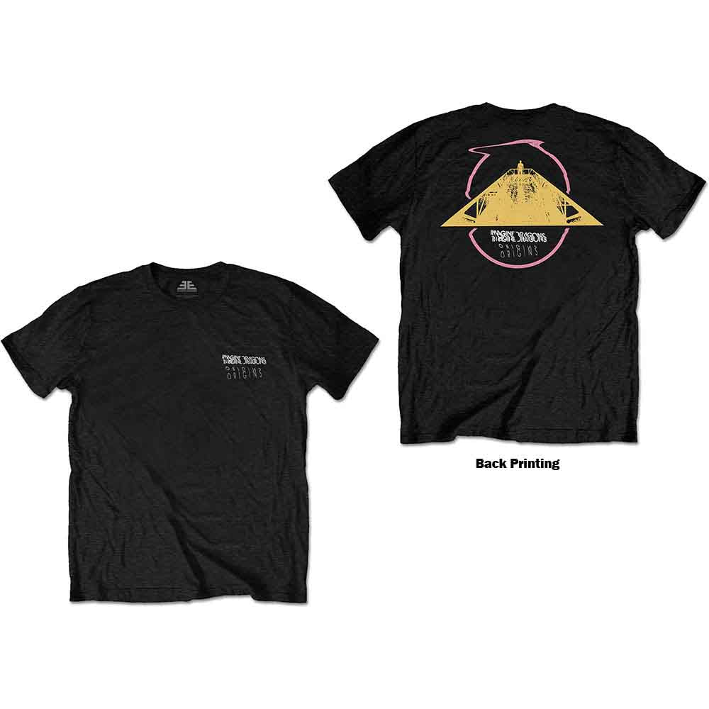 Imagine Dragons Triangle Logo Mens T Shirt