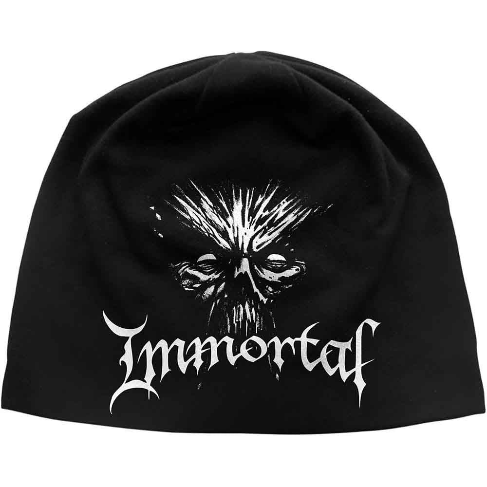 Immortal Northern Chaos Beanie Hat Black