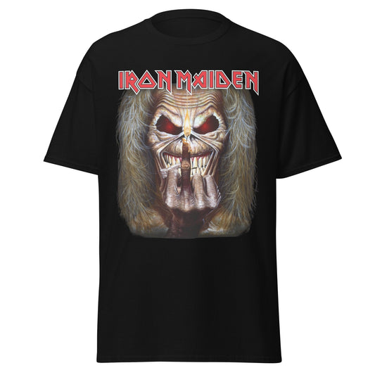 Iron Maiden - Candle Finger Jumbo Print T Shirt