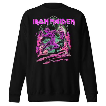 Iron Maiden - Devil's Fight Jumbo Print Sweatshirt