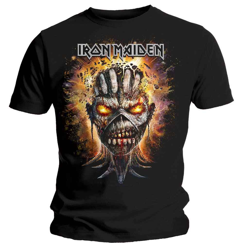 Iron Maiden Eddie Exploding Head Mens T Shirt