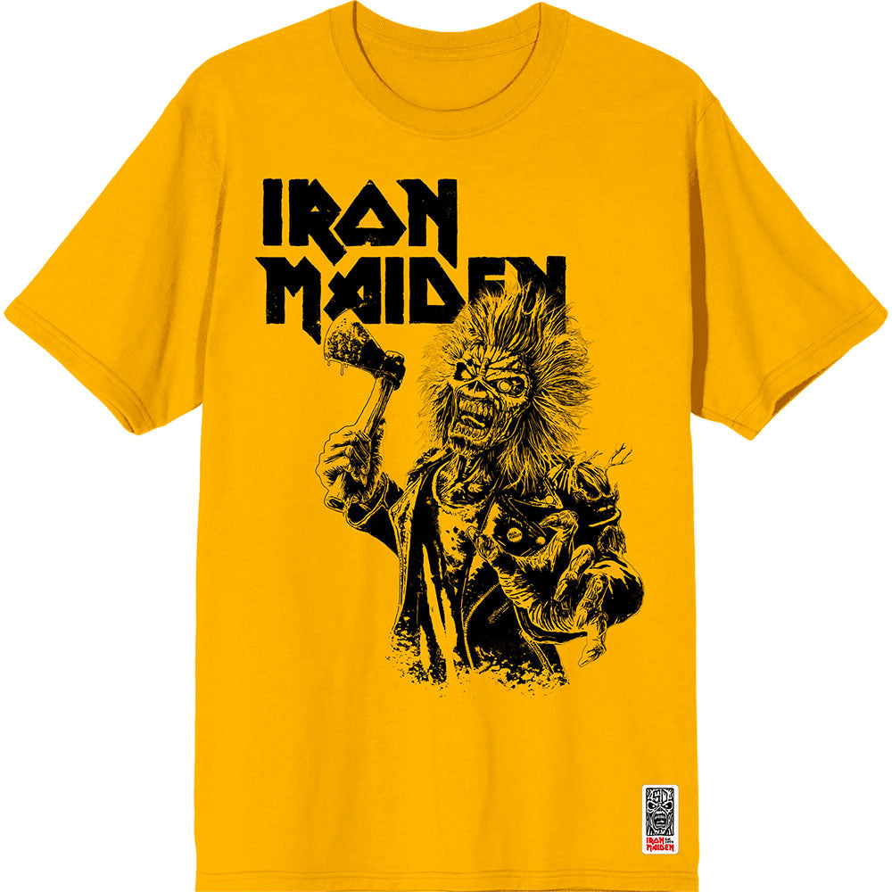 Iron Maiden Est. 1975 Eddie Axe Graphic Mens T Shirt
