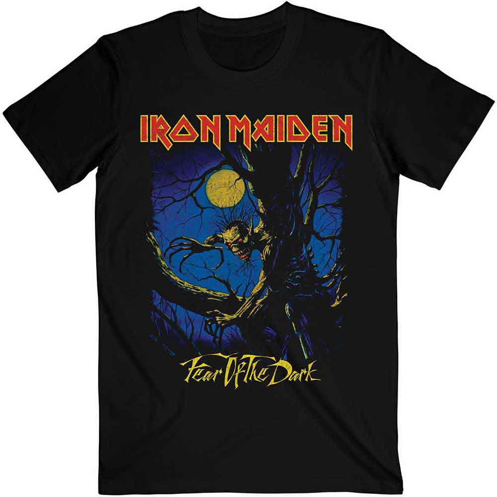 Iron Maiden Fear of the Dark Moonlight Mens T Shirt