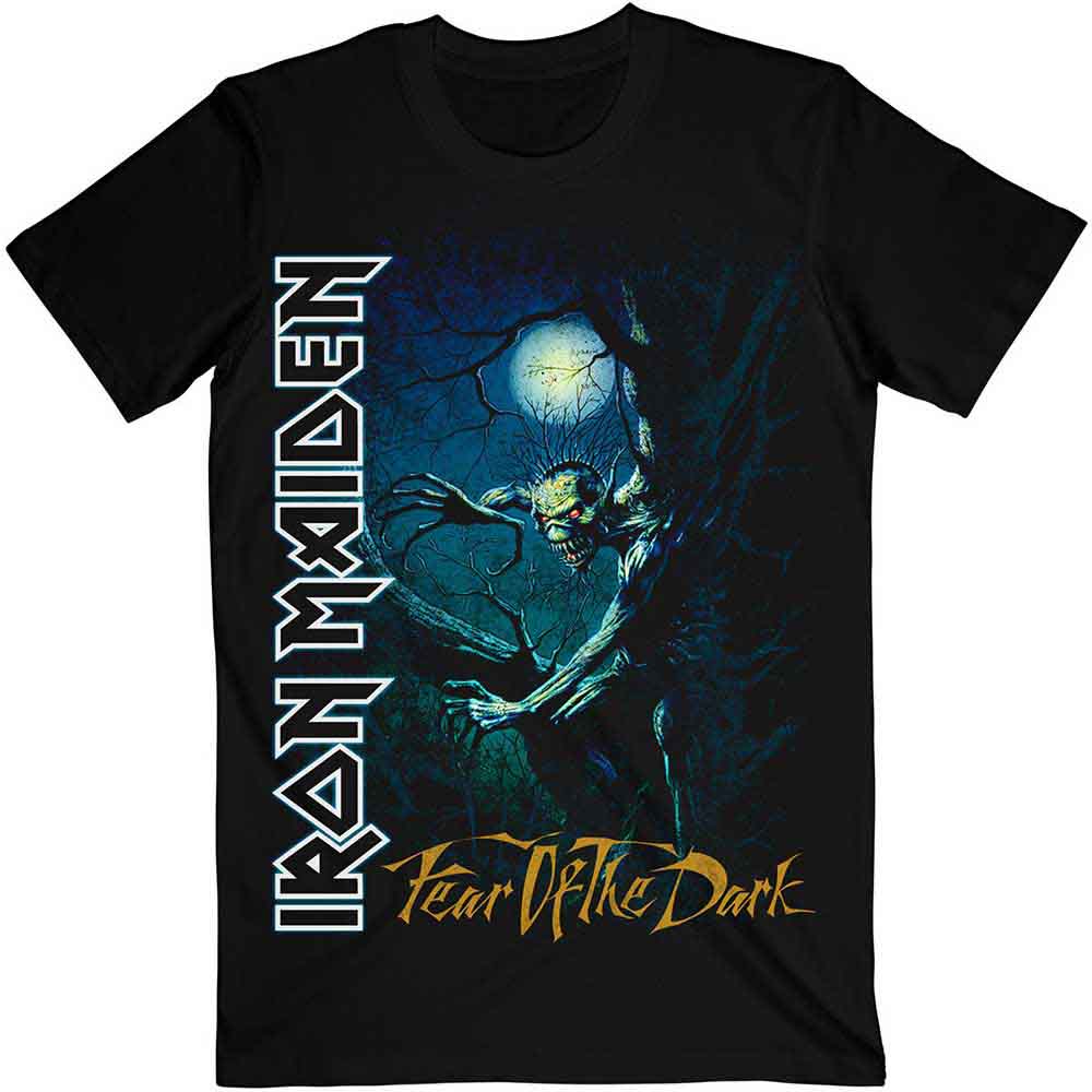 Iron Maiden Fear of the Dark Tree Sprite Mens T Shirt