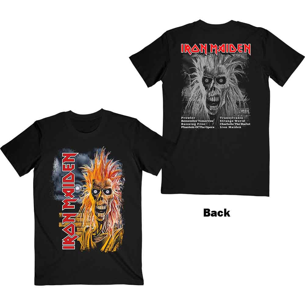 Iron Maiden First Album Track list V.3. Mens T Shirt