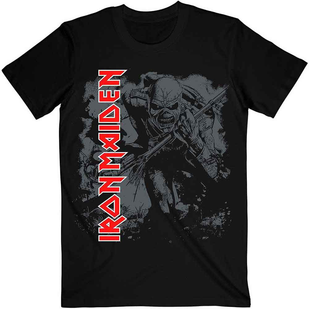 Iron Maiden Hi-Contrast Trooper Mens T Shirt