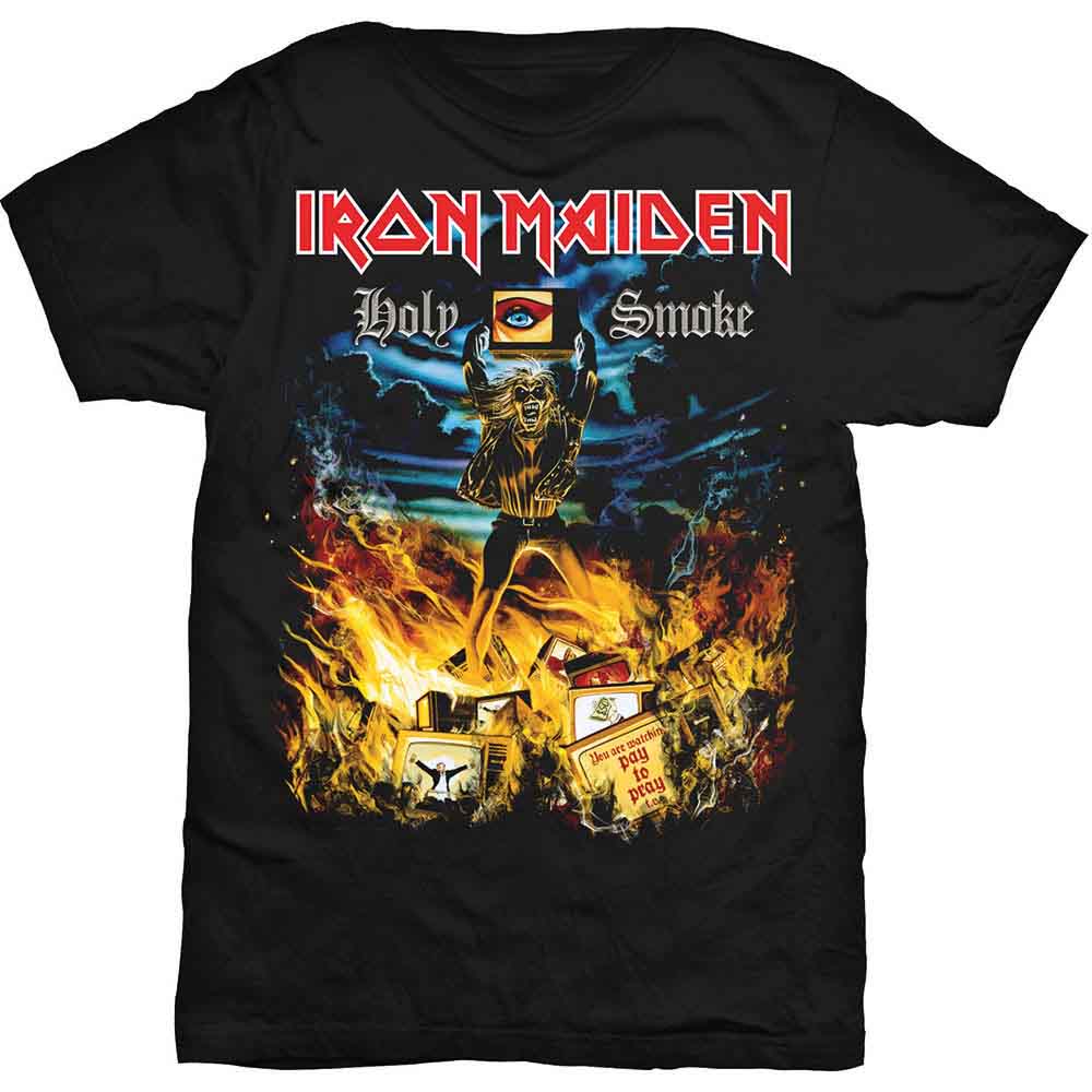 Iron Maiden Holy Smoke Mens T Shirt