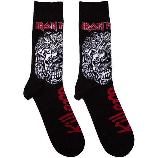 Iron Maiden Killers Socks Black