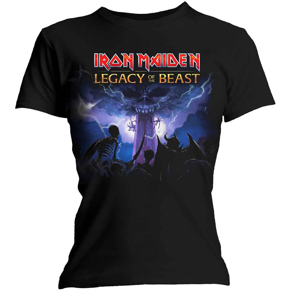 Iron Maiden Legacy Army Womens T Shirt