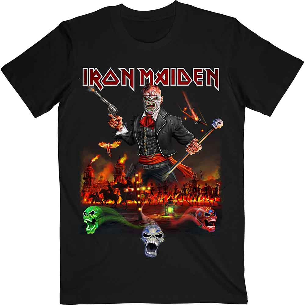 Iron Maiden Legacy of the Beast Live Album Mens T Shirt