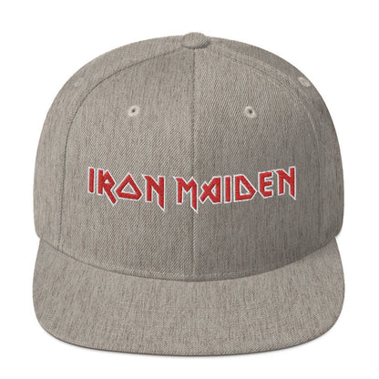 Iron Maiden - HD Embroidered Logo Snapback Hat