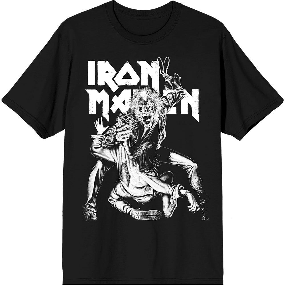 Iron Maiden No Prayer Claw Crop Mens T Shirt