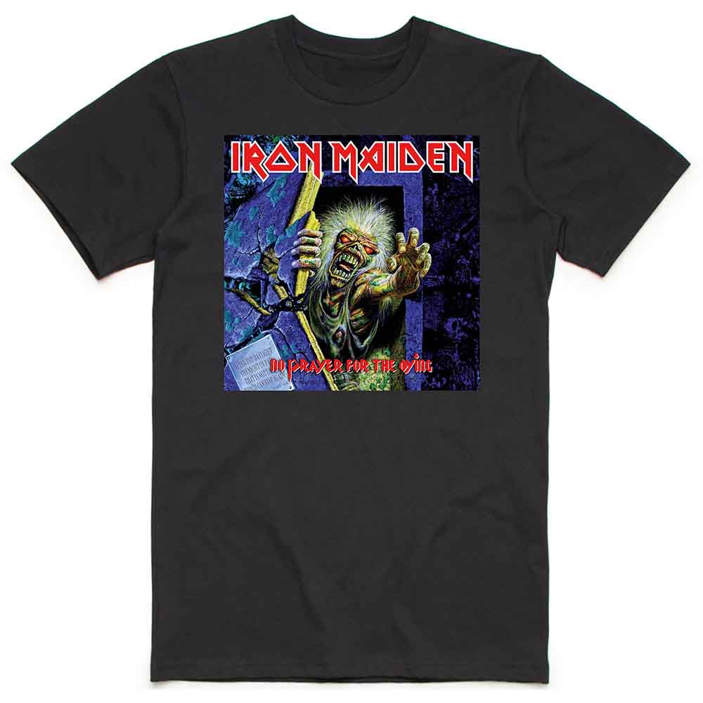 Iron Maiden No Prayer for the Dying Mens T Shirt