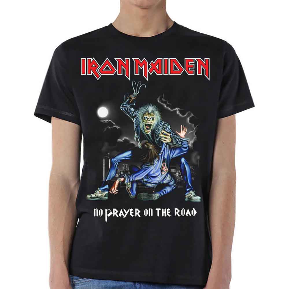 Iron Maiden No Prayer On The Road Mens T Shirt