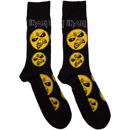 Iron Maiden Piece Of Mind Socks Black