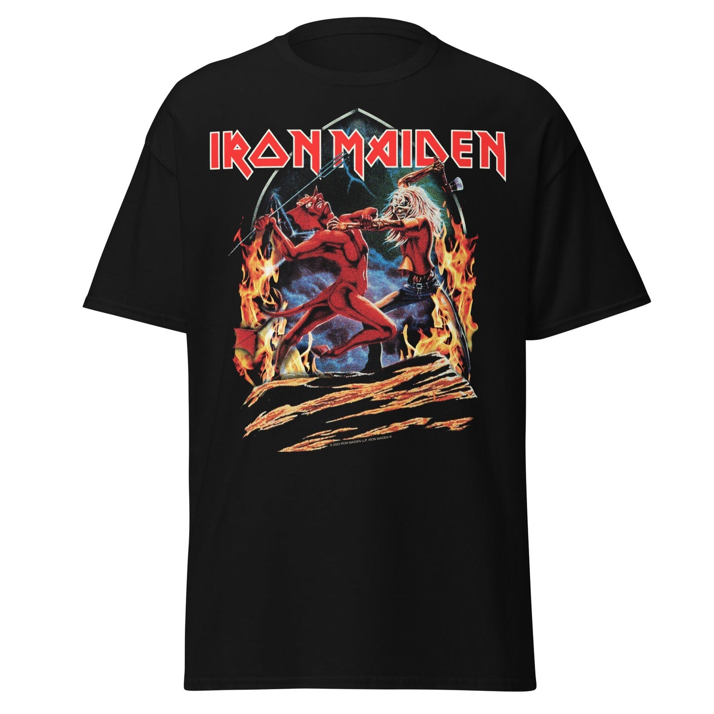 Iron Maiden - Run To The Hills Jumbo Print T Shirt