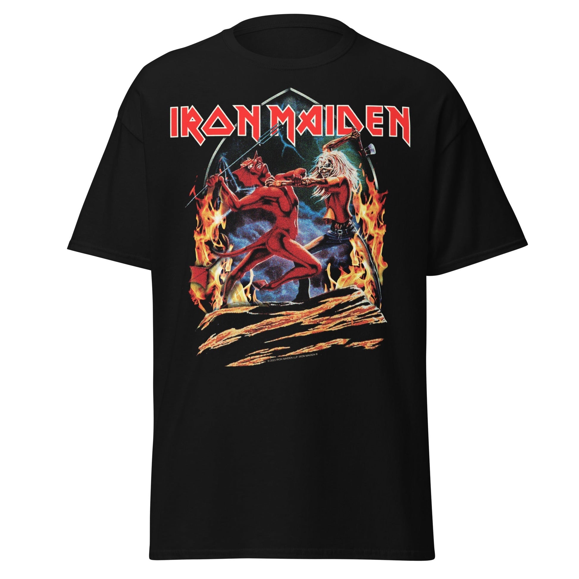 Iron Maiden - Run To The Hills Jumbo Print T Shirt