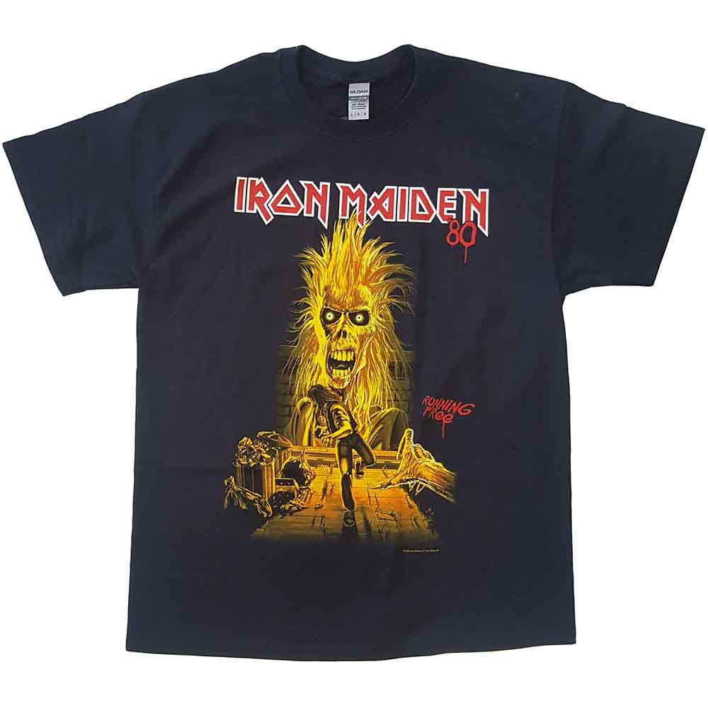 Iron Maiden Running Free Mens T Shirt