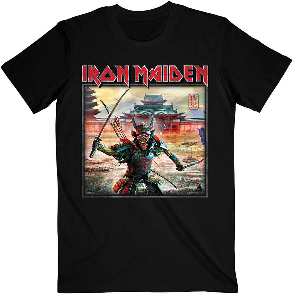 Iron Maiden Senjutsu Album Palace Keyline Square Mens T Shirt