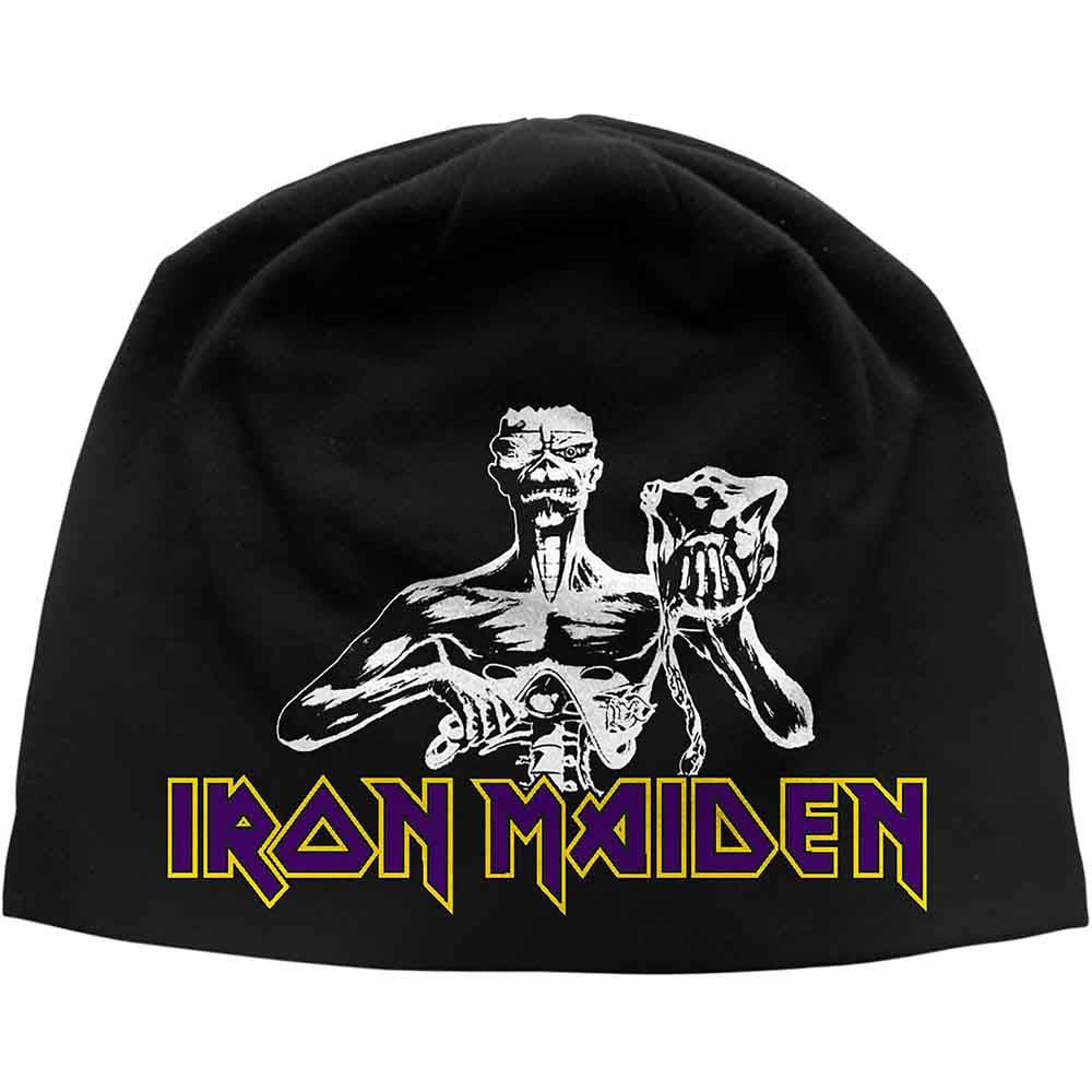 Iron Maiden Seventh Son Beanie Hat Black