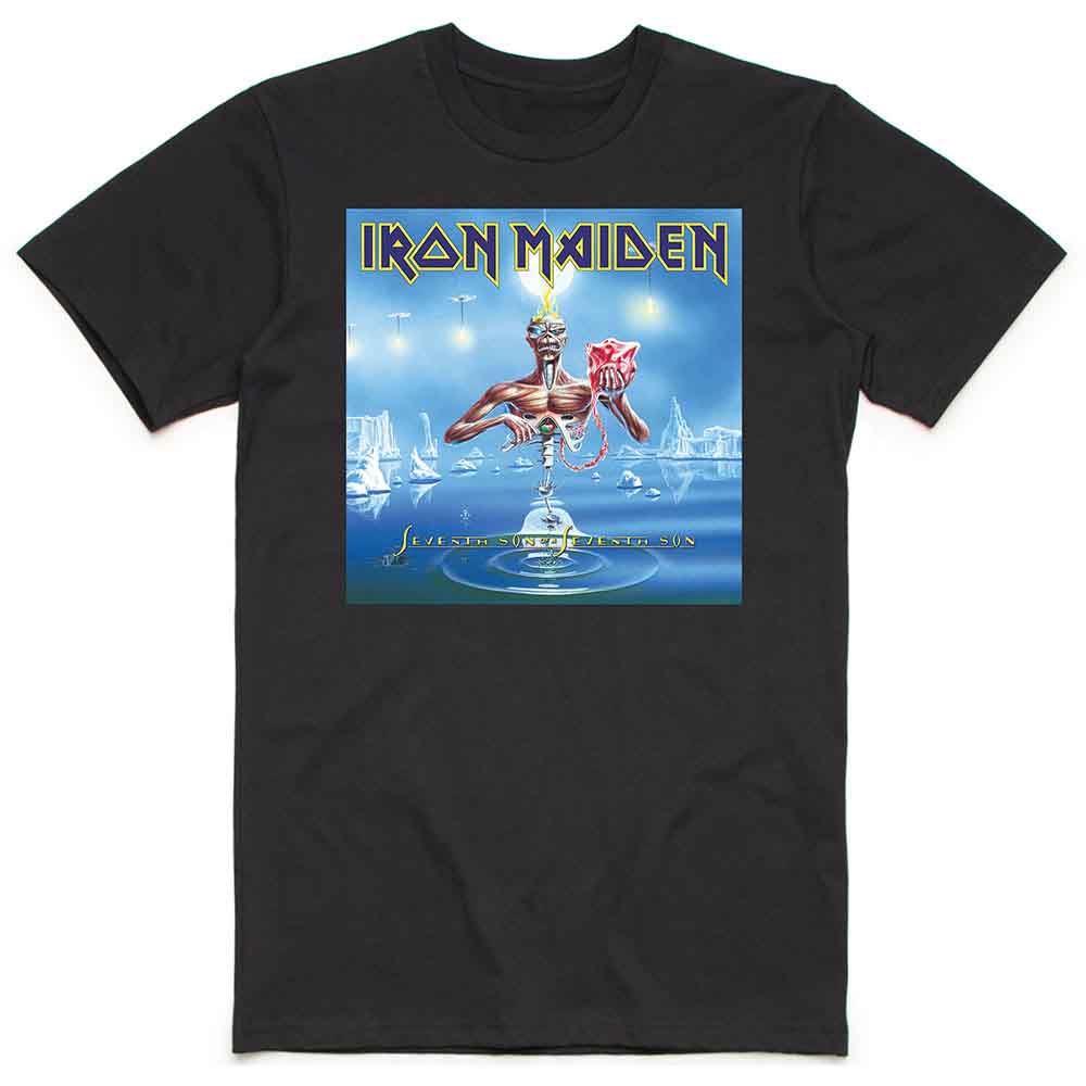 Iron Maiden Seventh Son Box Mens T Shirt