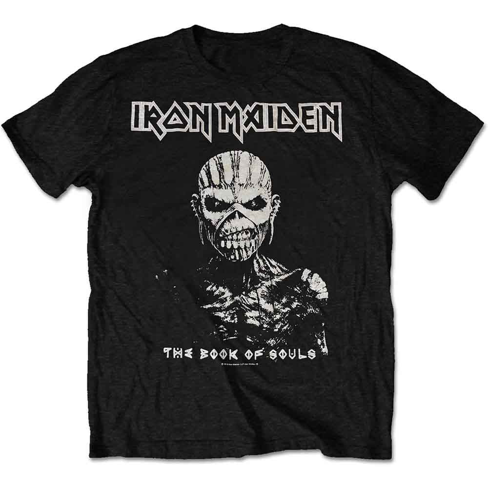 Iron Maiden The Book of Souls White Contrast Mens T Shirt