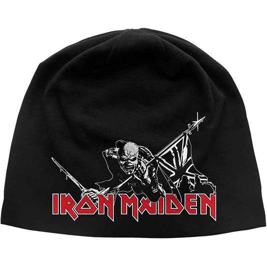 Iron Maiden The Trooper Beanie Hat Black