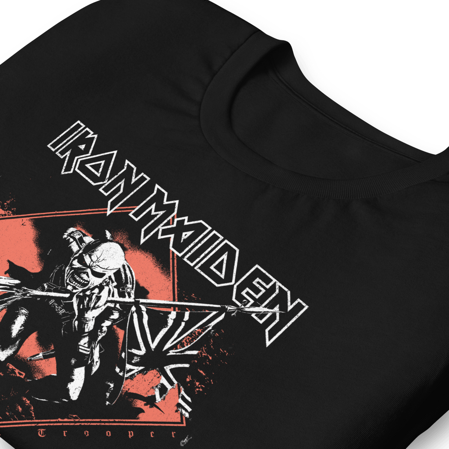Iron Maiden - Trooper Diamond Jumbo Print T Shirt
