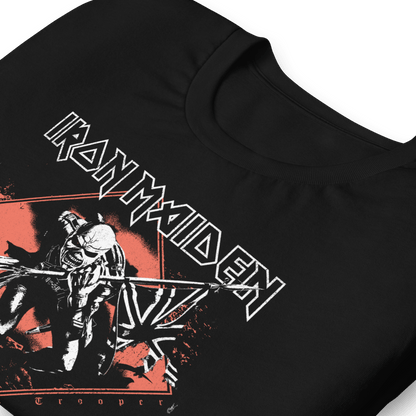 Iron Maiden - Trooper Diamond Jumbo Print T Shirt