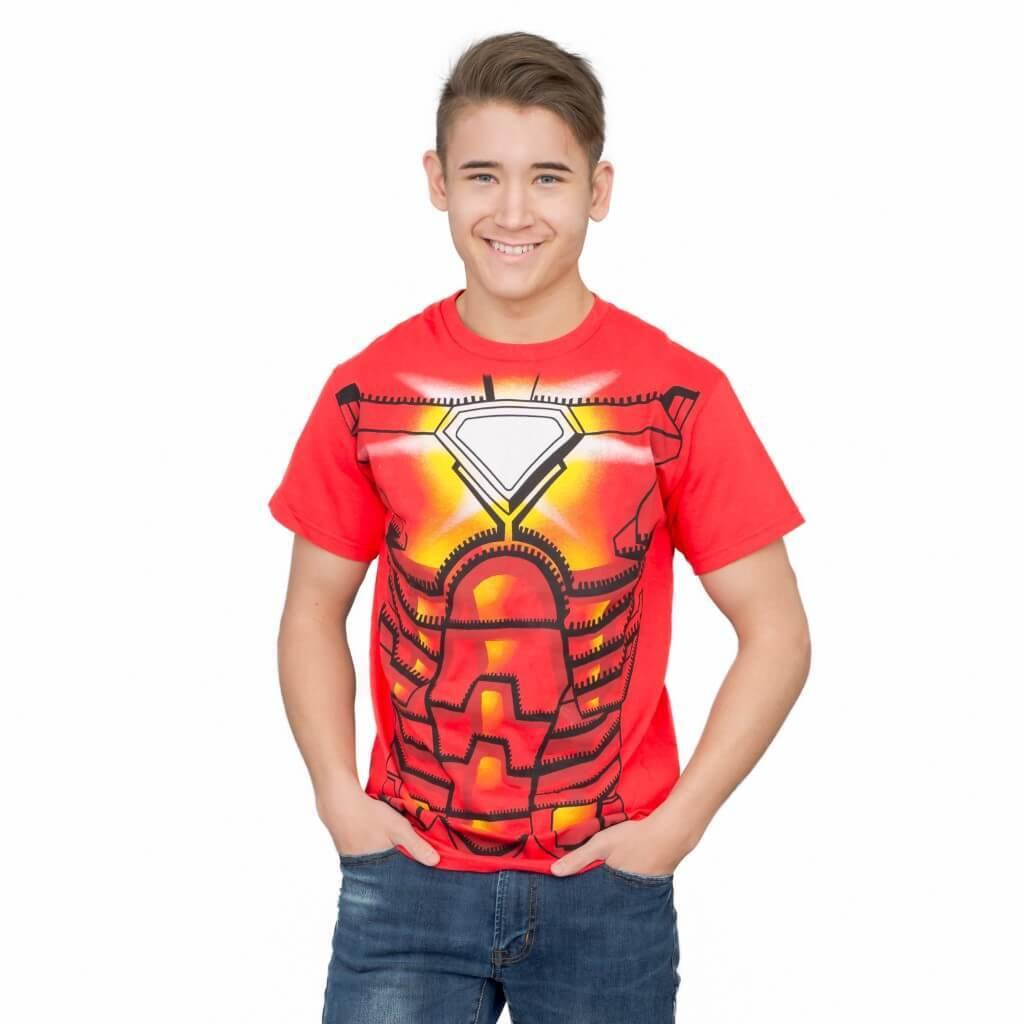 Iron Man Red Costume T Shirt
